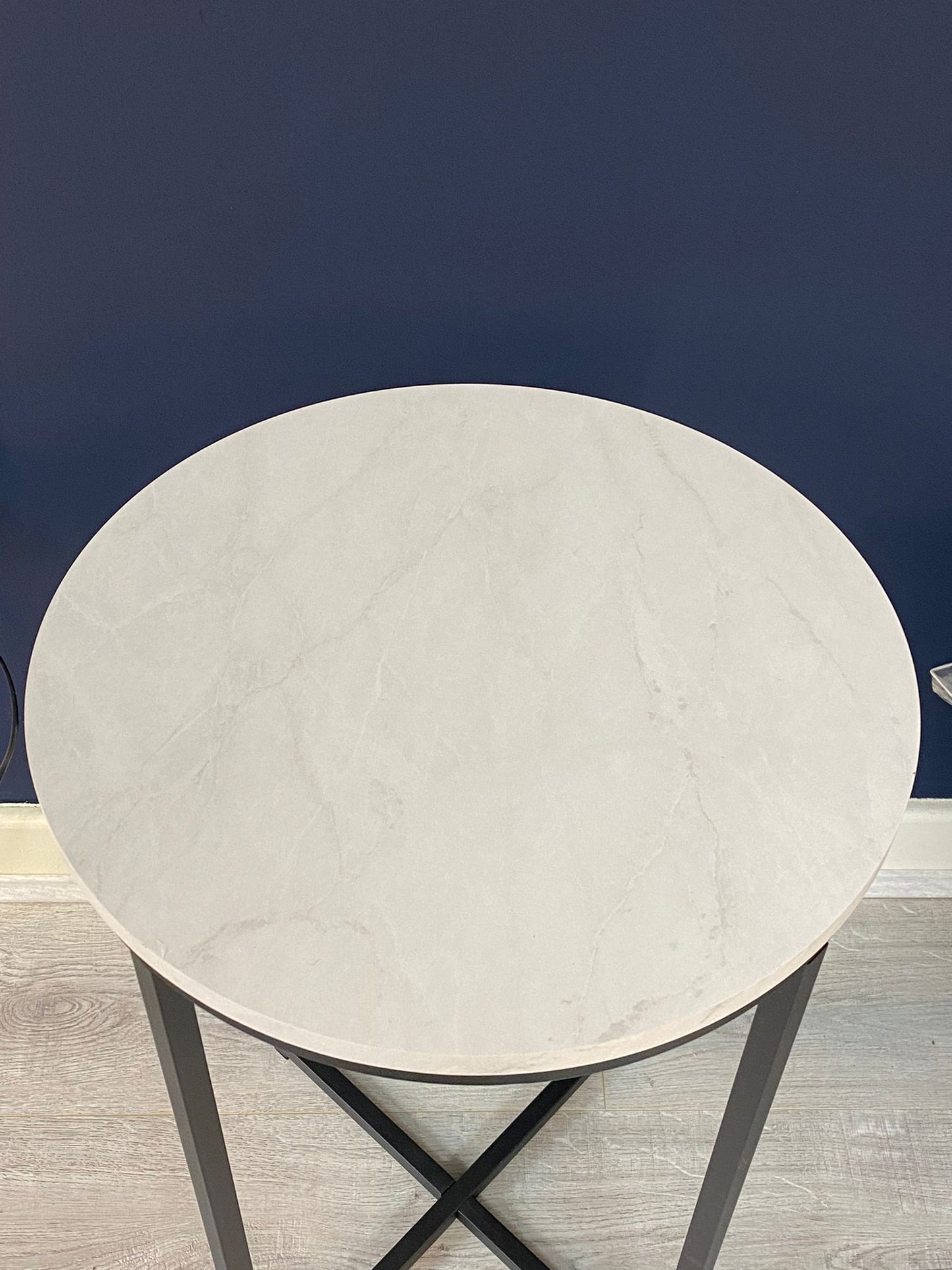 Toronto Marble Effect Side Table