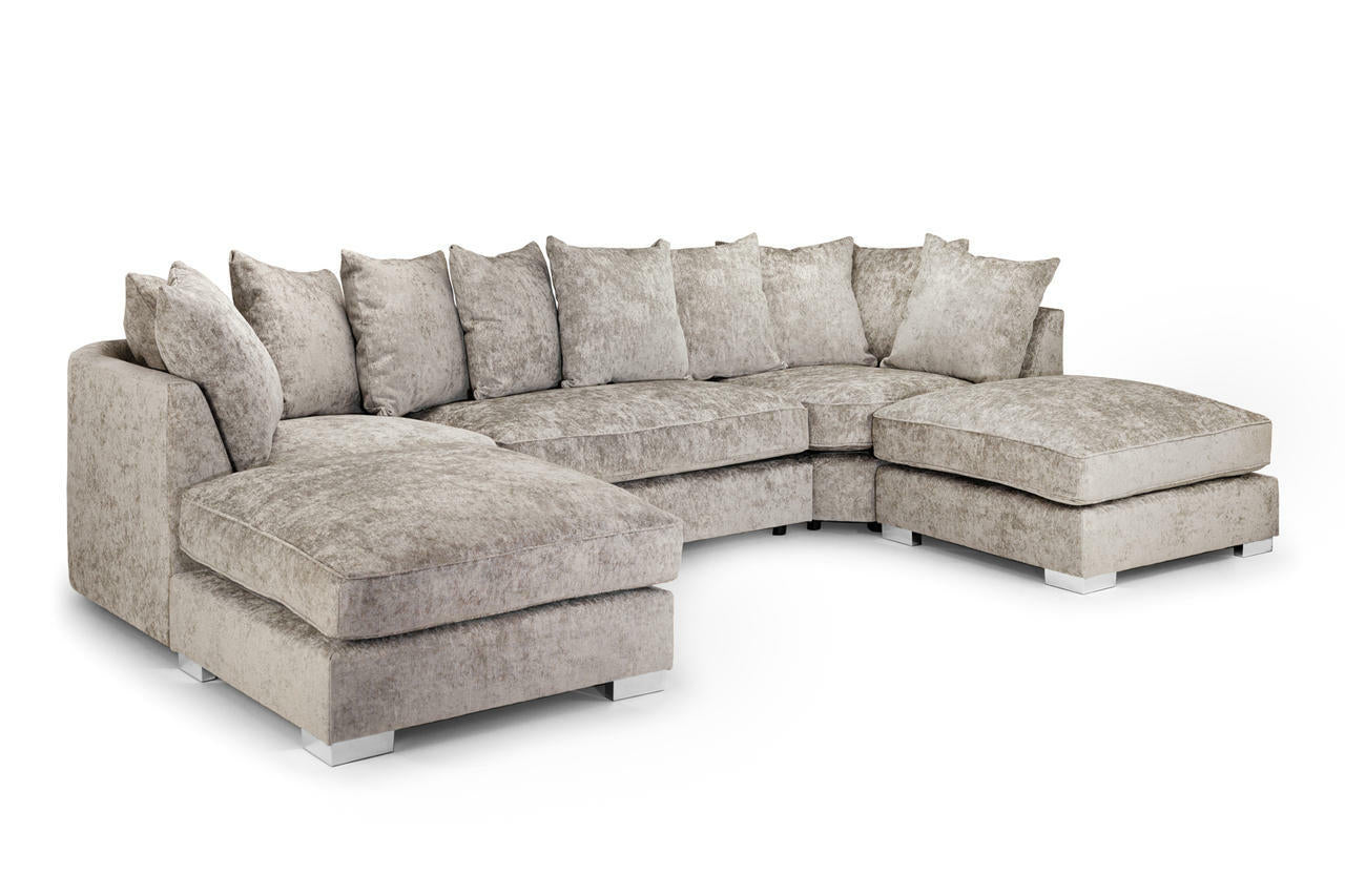 Lia U Shape Scatterback Sofa