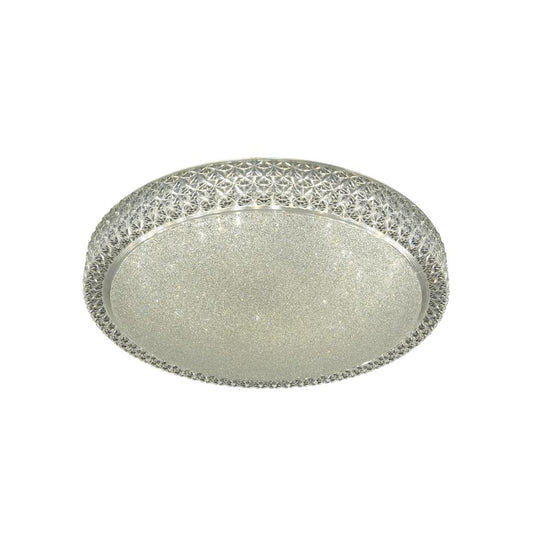 LED Flush Temp Colour Changing Light - Acrylic 50cm Flush Ceiling Light
