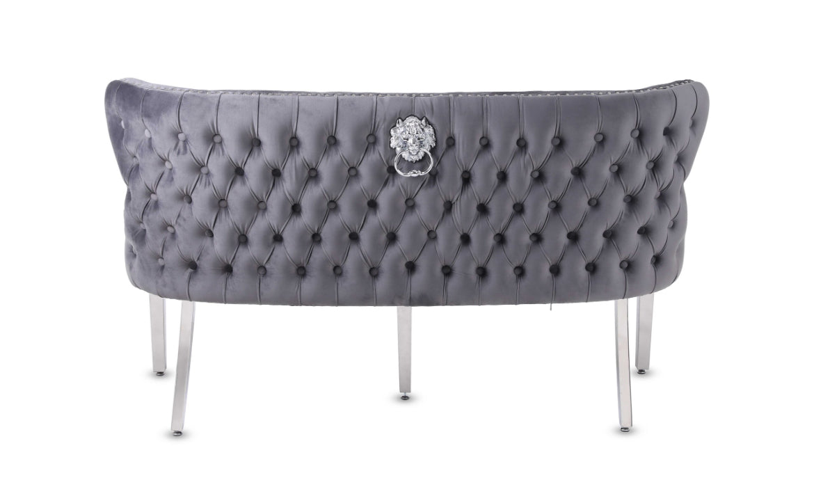 Valencia Plush Velvet Bench (Various Colours)