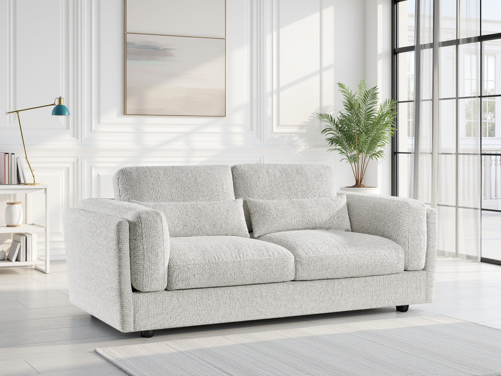 Bari Sofa Beige 3 Seater
