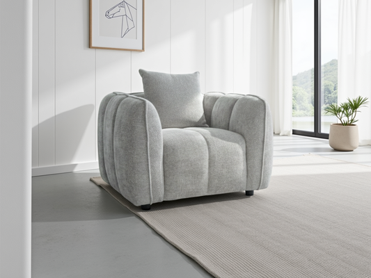 Venice Sofa Grey Armchair