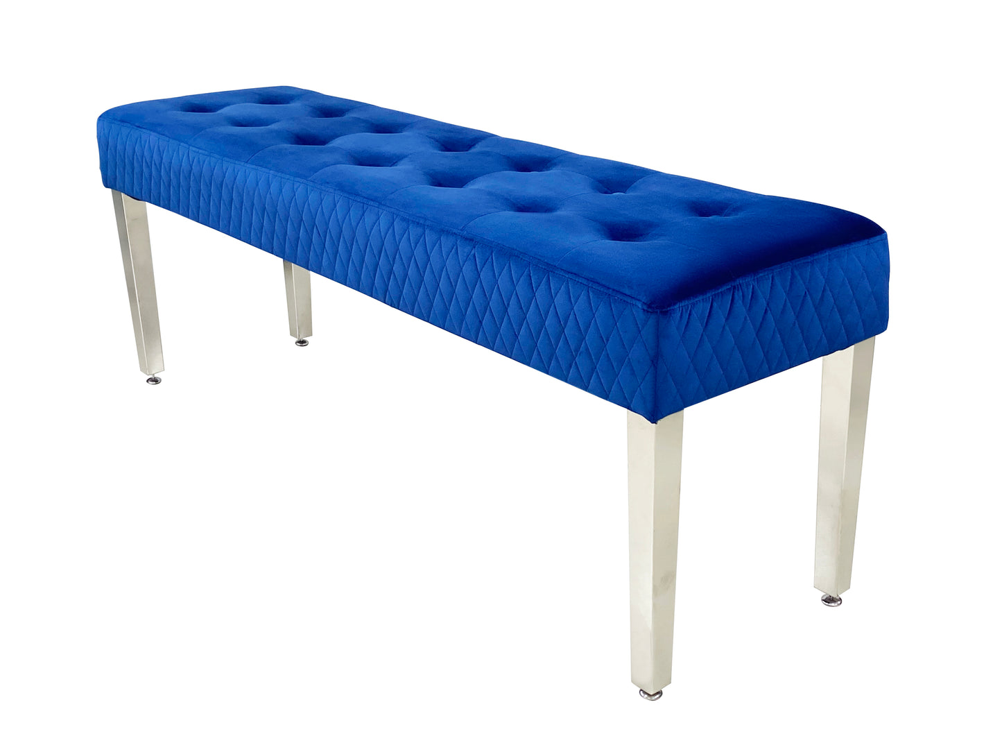 Paris Plush Velvet Bench (Various Colours)