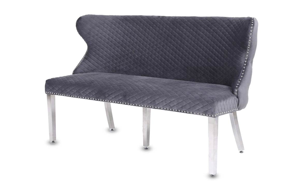 Valencia Plush Velvet Bench (Various Colours)