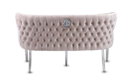 Valencia Plush Velvet Bench (Various Colours)