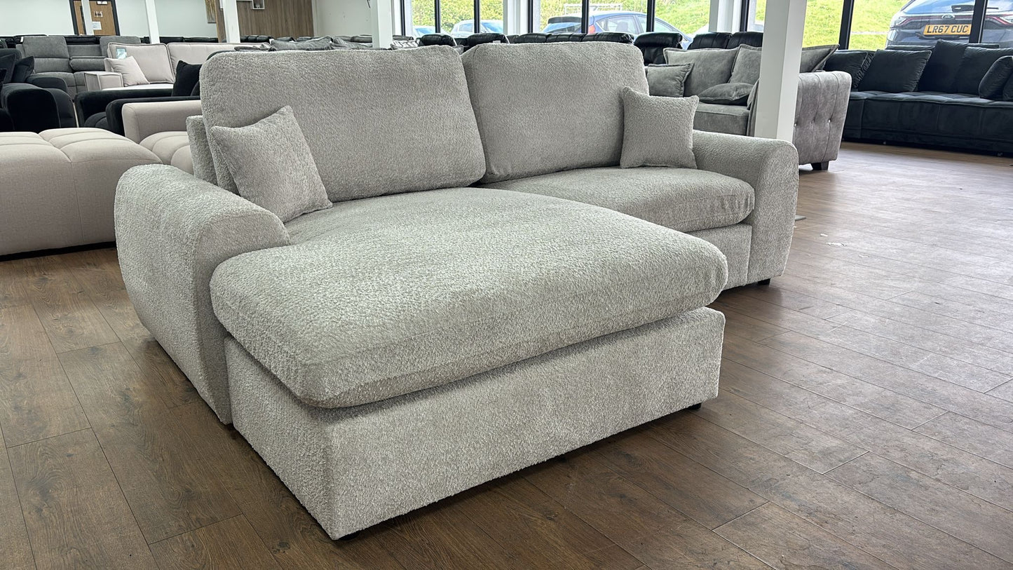 Ashwin Boucle Universal Corner Sofa