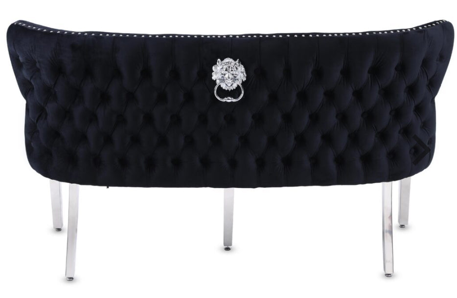 Valencia Plush Velvet Bench (Various Colours)