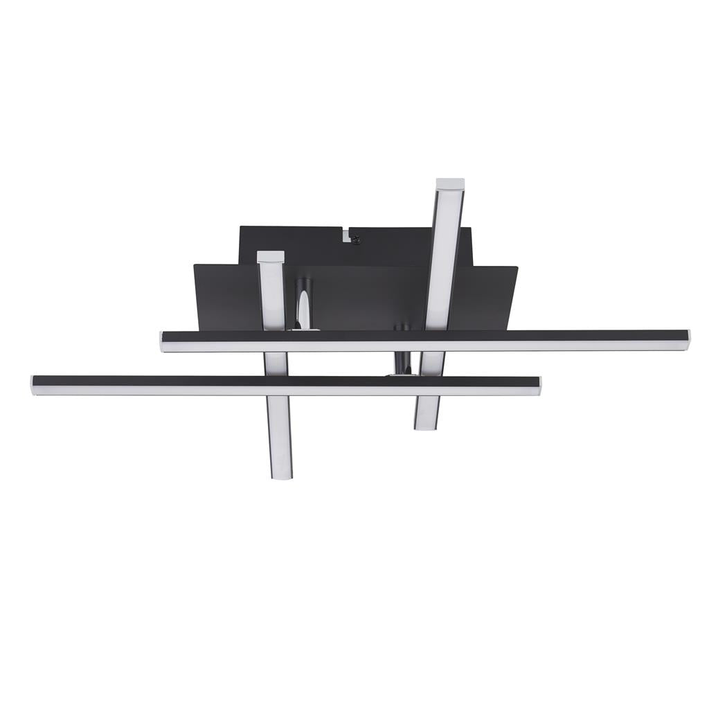 Matrix 4Lt/6Lt Flush - Black Metal & Opal