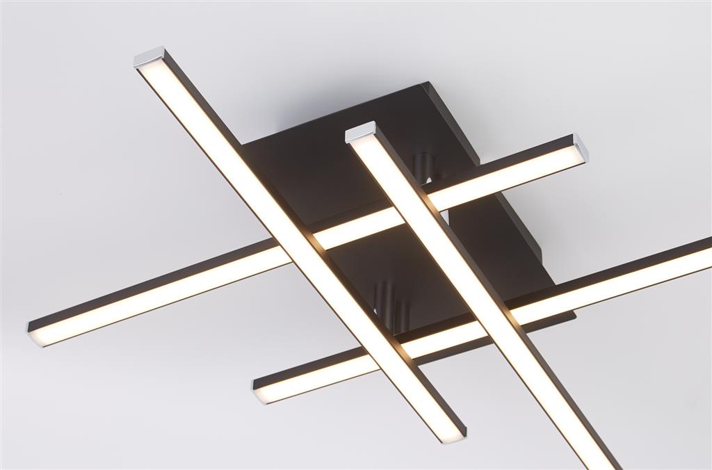 Matrix 4Lt/6Lt Flush - Black Metal & Opal