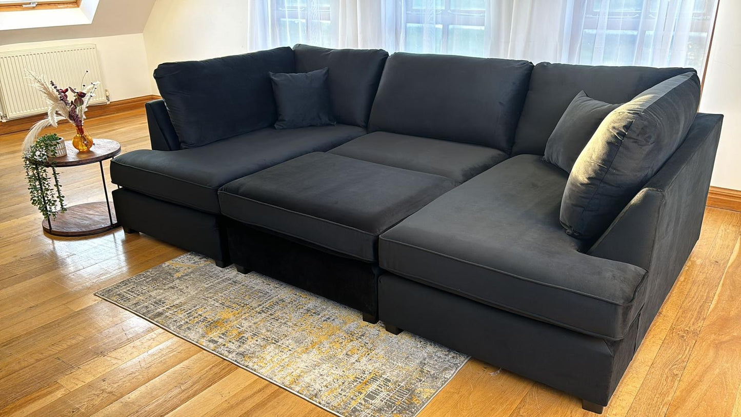 Luxe U Shape Cinema Sofa