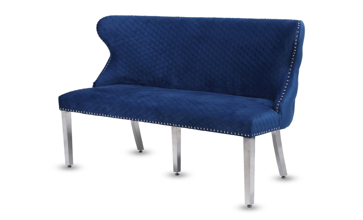 Valencia Plush Velvet Bench (Various Colours)