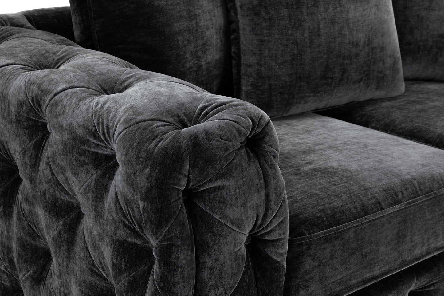 Sandford Large Slate Corner Sofa