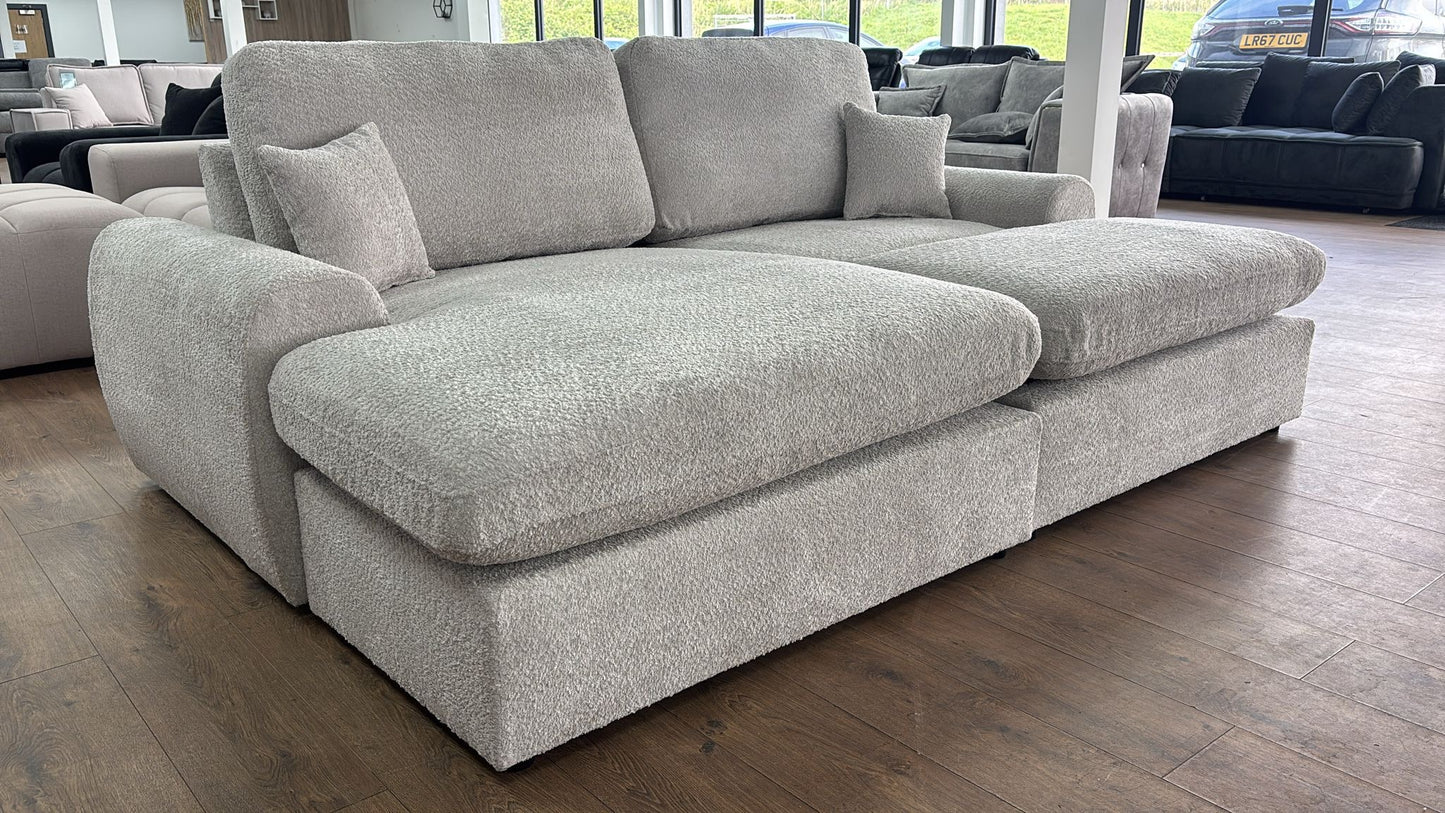 Ashwin Boucle Universal Corner Sofa