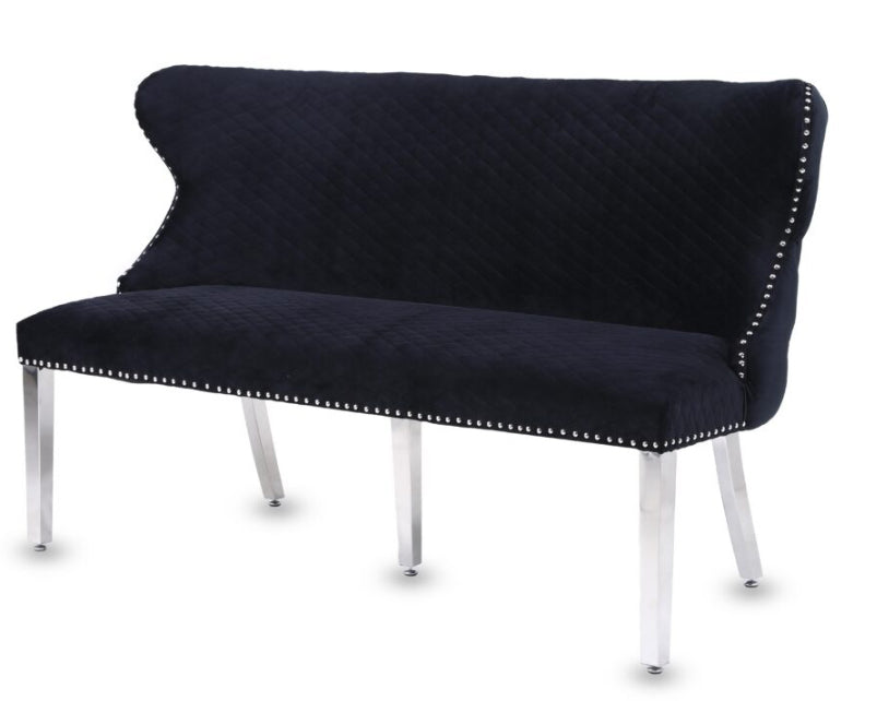 Valencia Plush Velvet Bench (Various Colours)