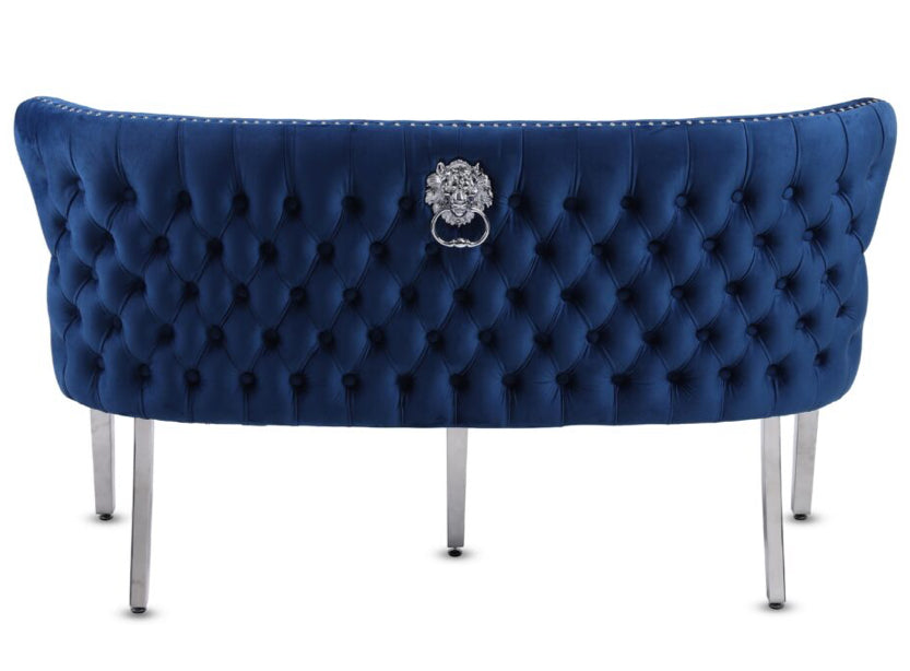 Valencia Plush Velvet Bench (Various Colours)