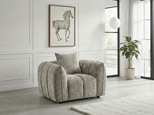 Venice Sofa Mocha Armchair