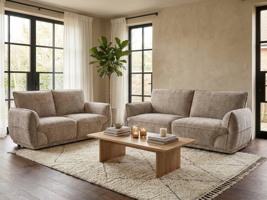 Angelo Sofa Beige 3+2 Set
