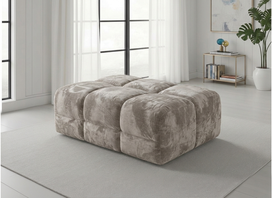 Jacob Sofa Mocha Footstool