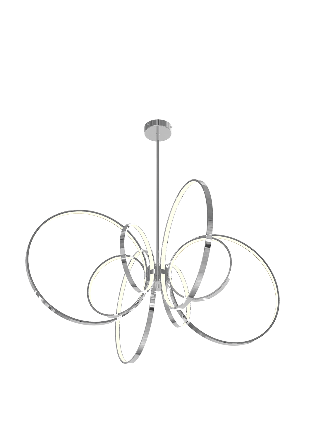 Roosevelt 8 Arm Mixed arm Pendant