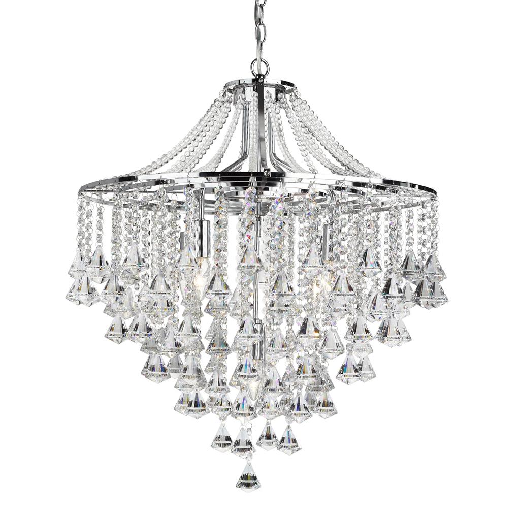 Searchlight 3495-5CC Dorchester 5 Light Chandelier RRP £999