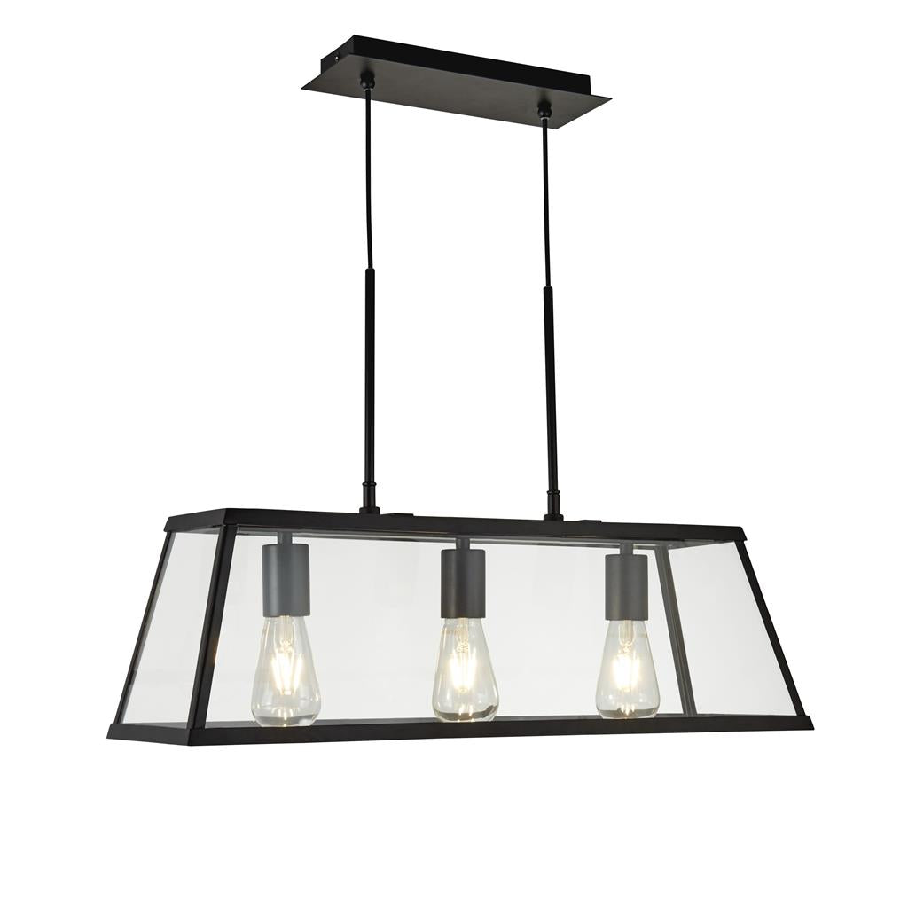 Searchlight Voyager 3 Light Lantern Bar Pendant (3 Colours) RRP £249.99