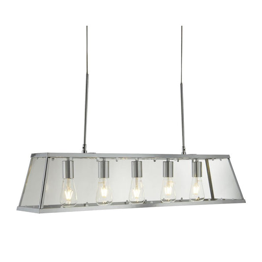 Searchlight 4614-5CC Voyager 5Lt Bar Ceiling Pendant RRP £319.00