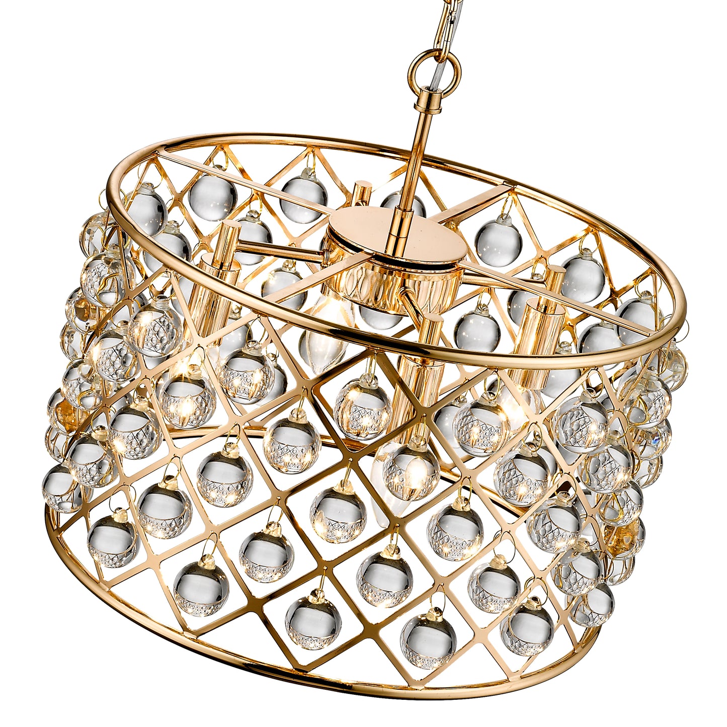 SL042BNT Bentaya 4 Light Crystal Pendant