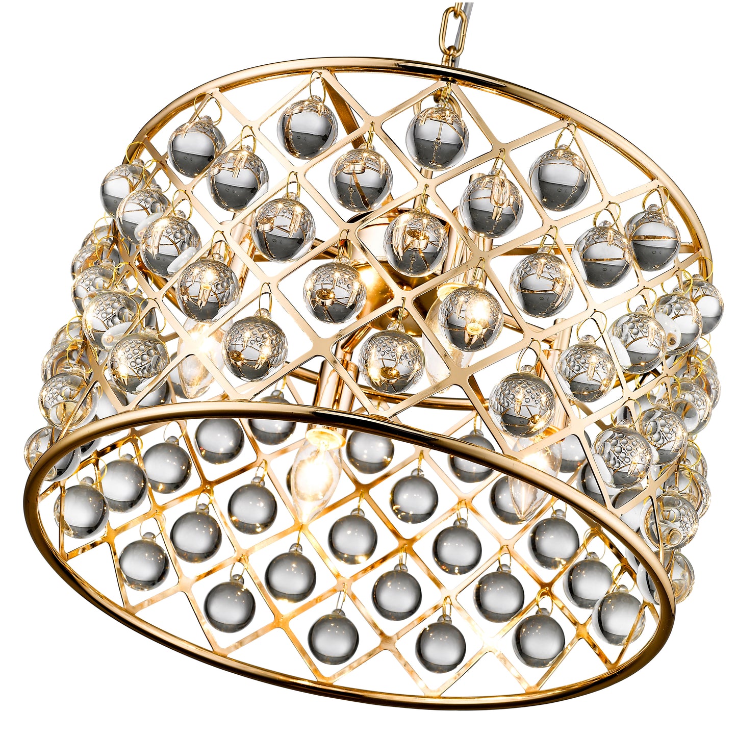 SL042BNT Bentaya 4 Light Crystal Pendant
