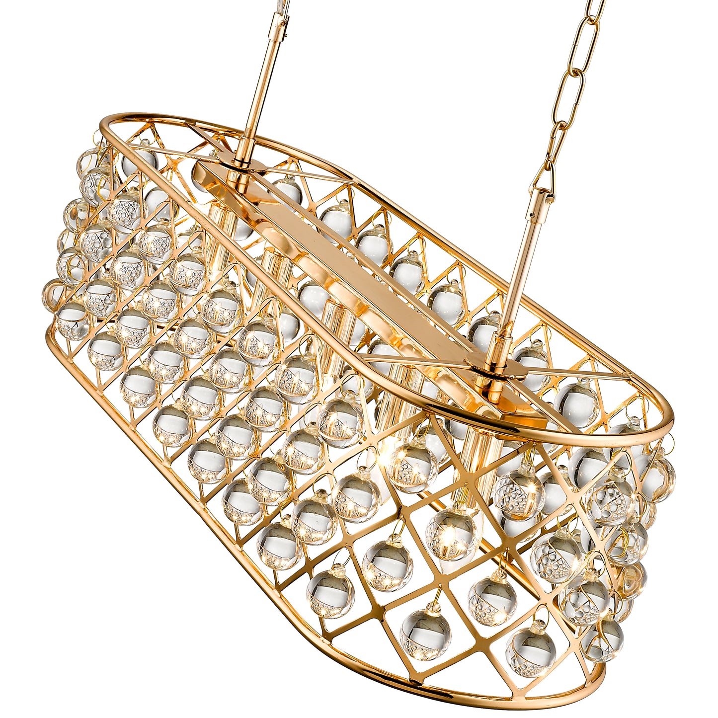 SL082BNT Bentaya 5 Light Crystal Pendant