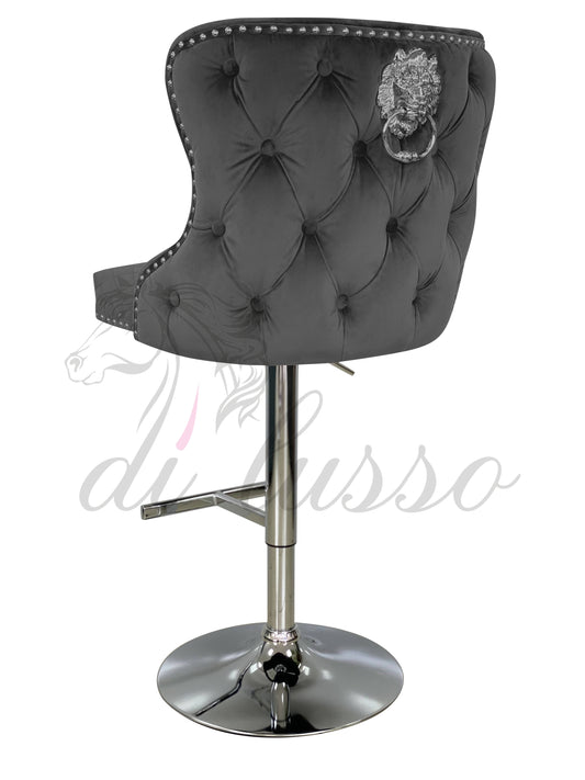 Roma Lion Knocker Bar Stools