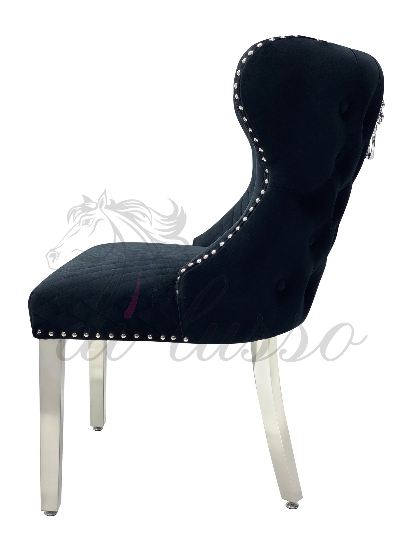 Roma Lion Knocker Dining Chairs
