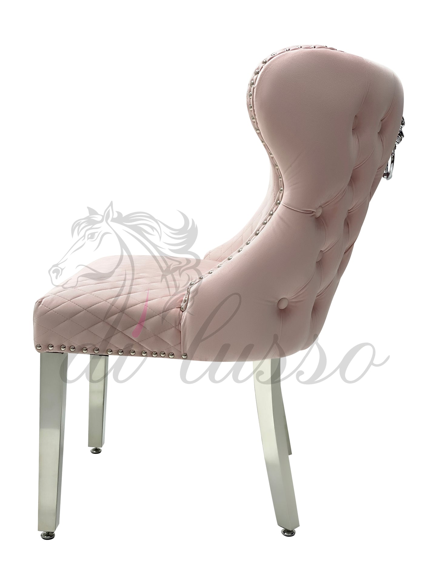 Roma Lion Knocker Dining Chairs
