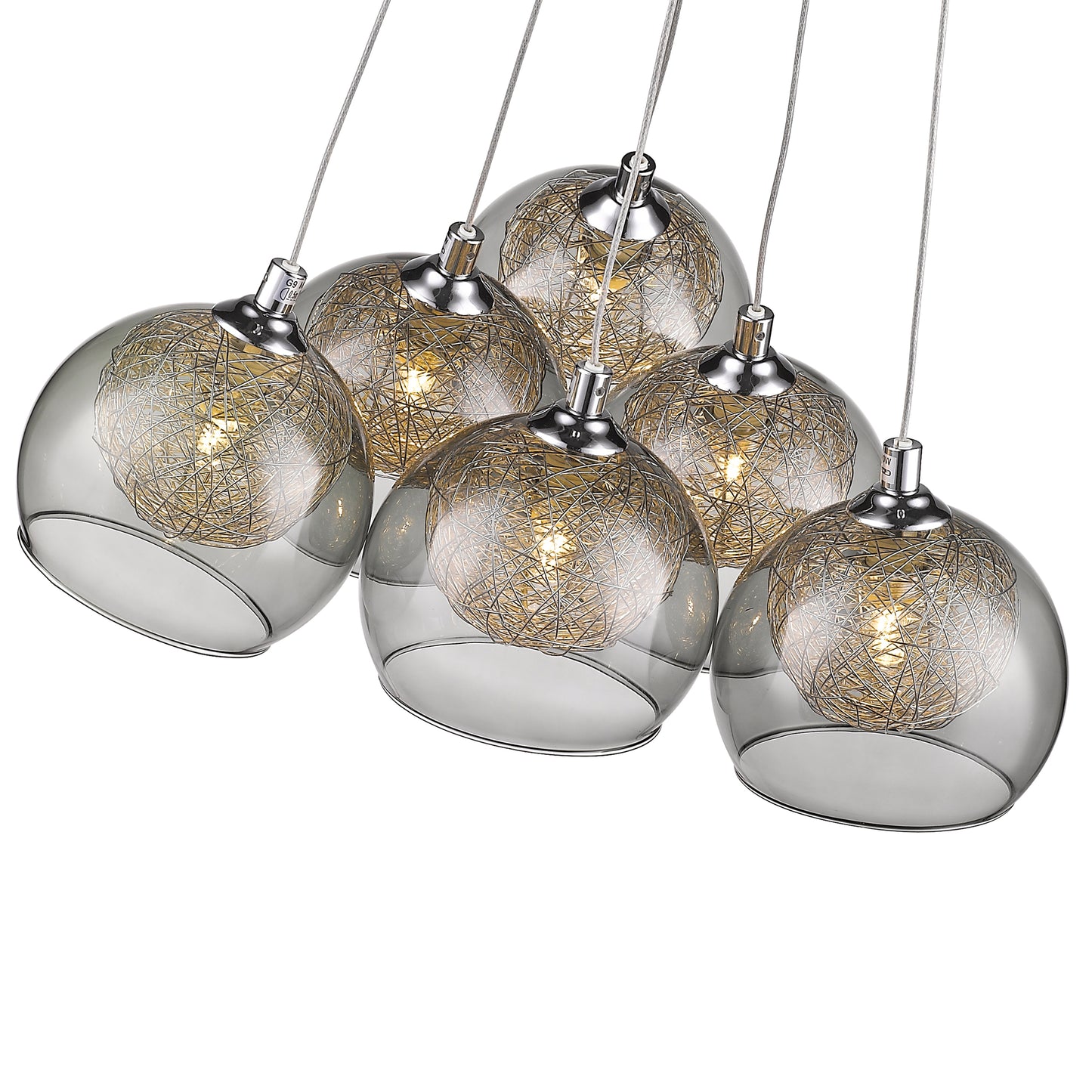 SL0356EA Ealing 6 Light Pendant