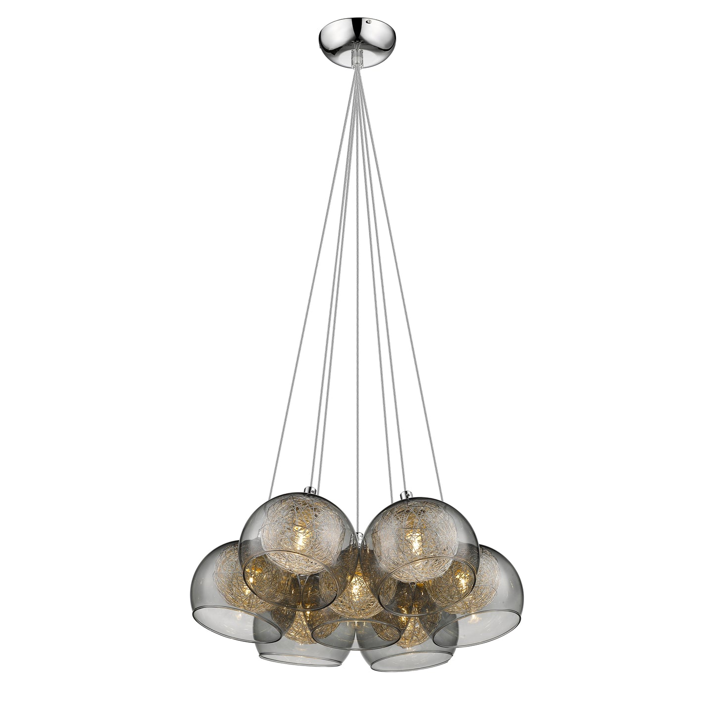 SL0407EA Ealing 7 Light Pendant