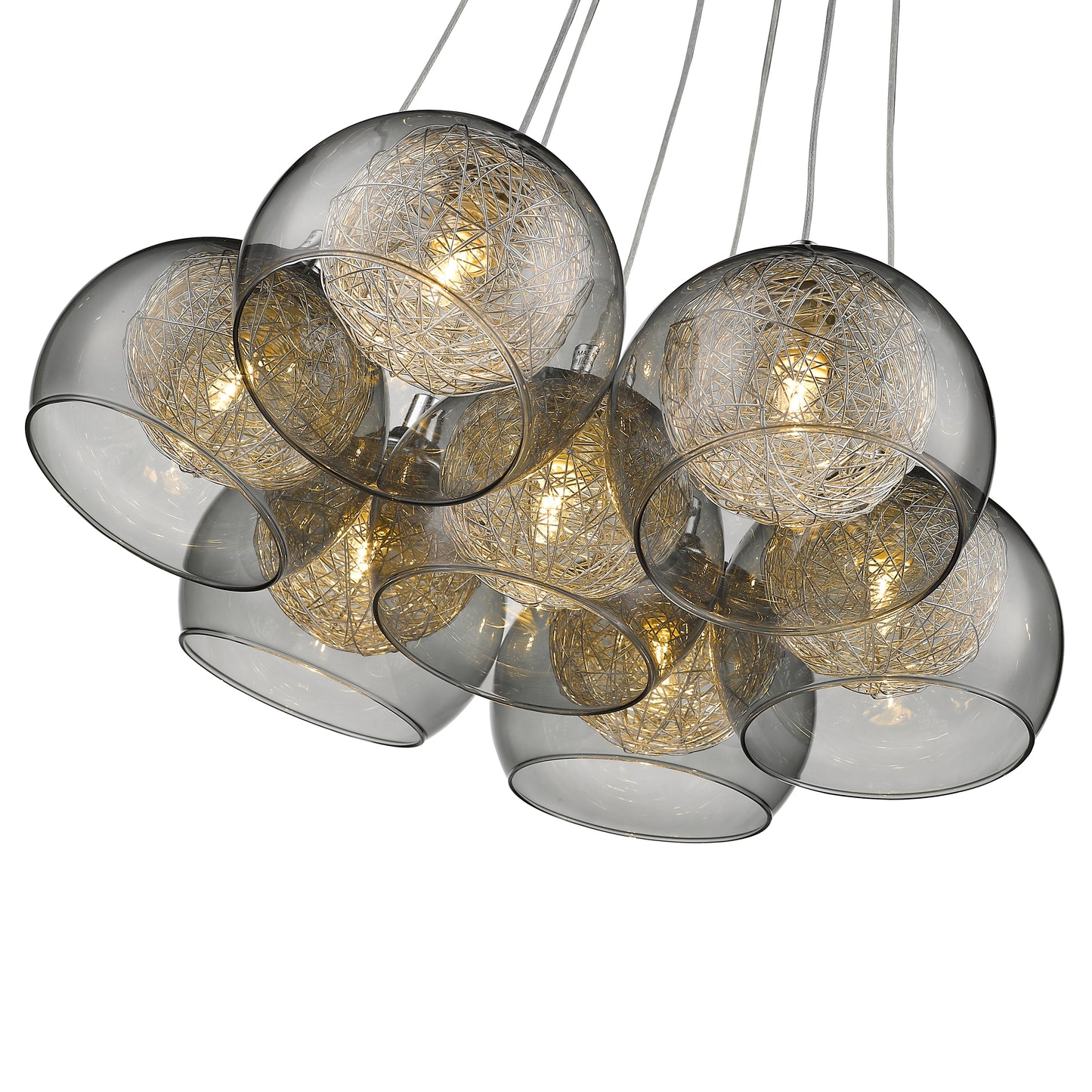 SL0407EA Ealing 7 Light Pendant