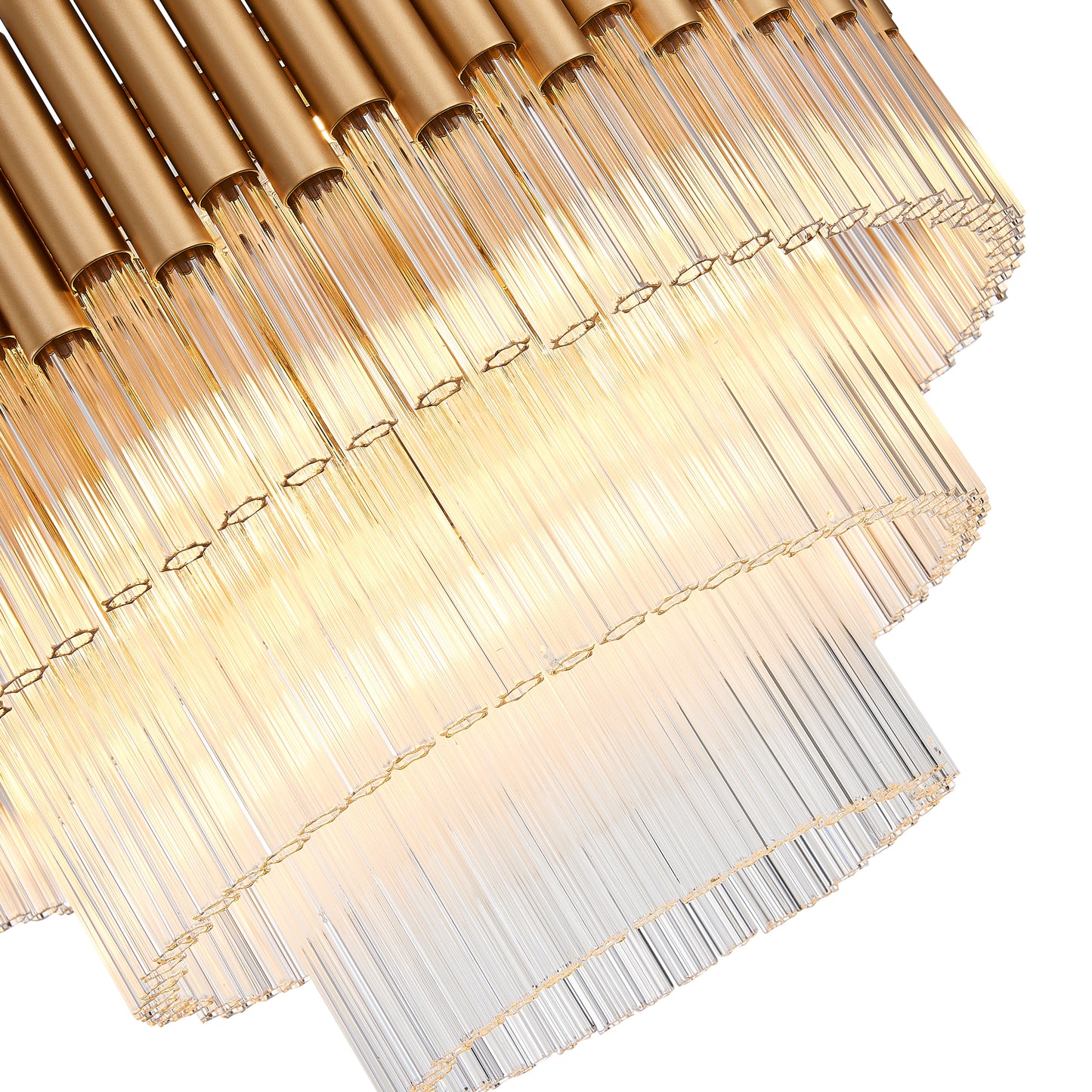 SL050FHA Harlow Gold 7 Light Pendant