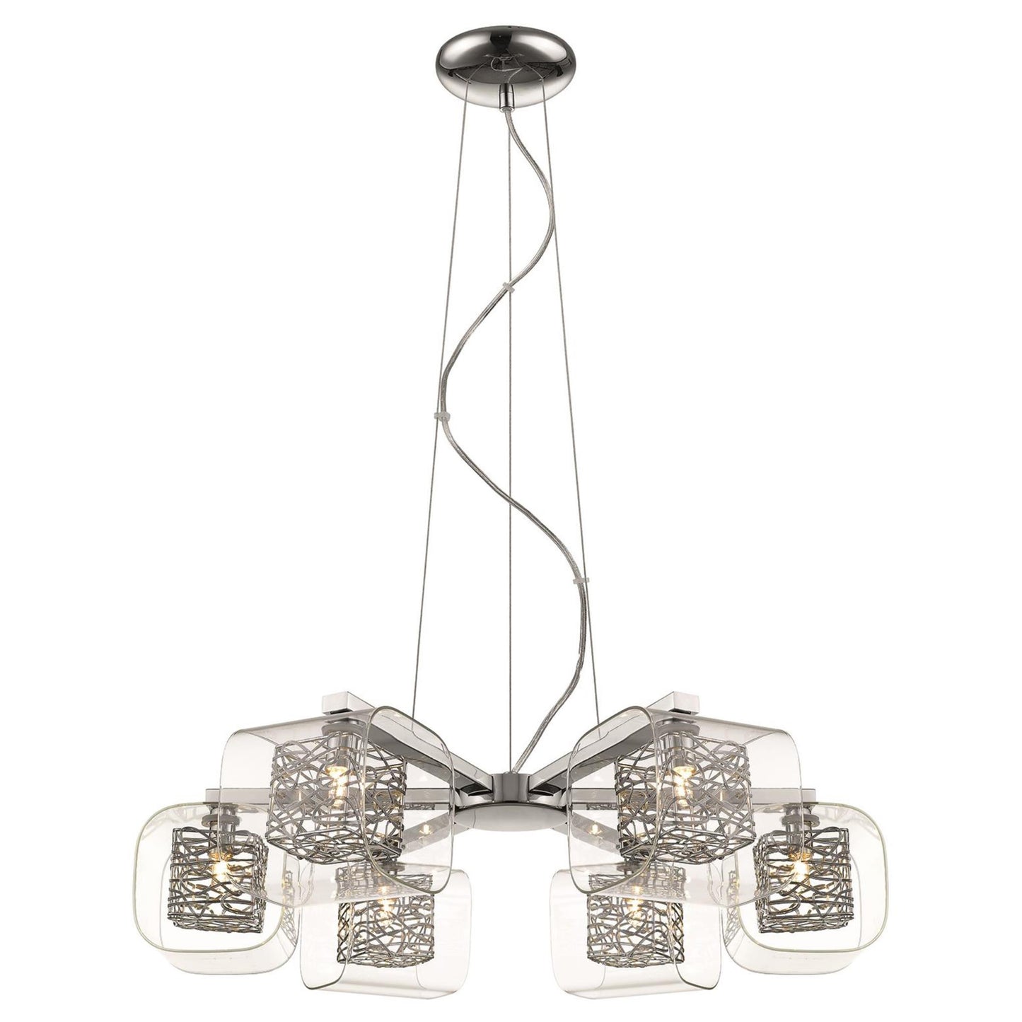SL0606HA Harrow 6 Light Pendant