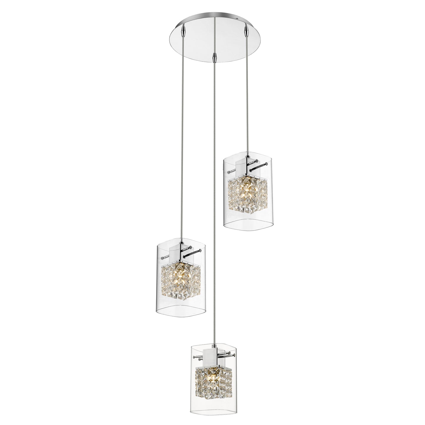 SL0333VI Vienna 3 Light Pendant