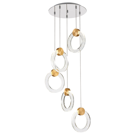 SL030TM Templeton 5 Light Ring Pendant RRP £699.00