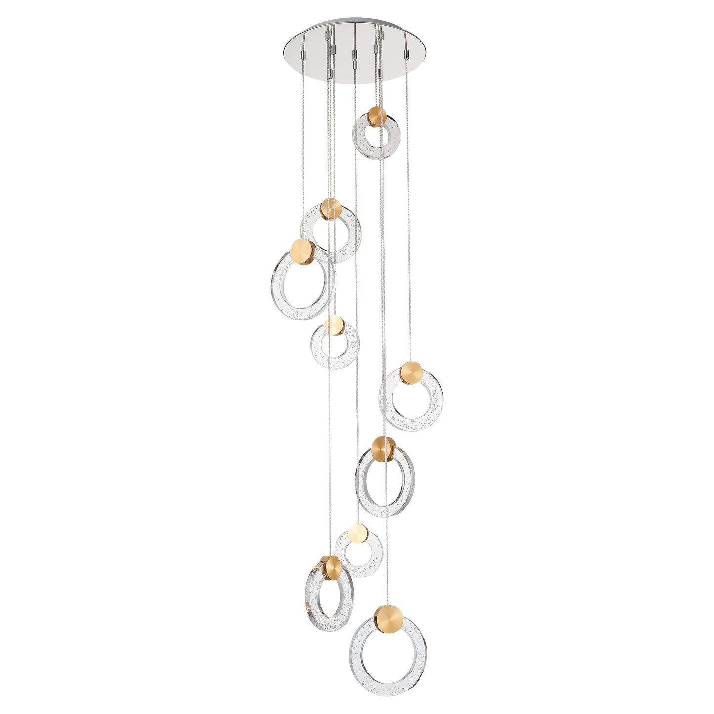 SL041TM Templeton 9 Light Ring Pendant RRP £1099.00