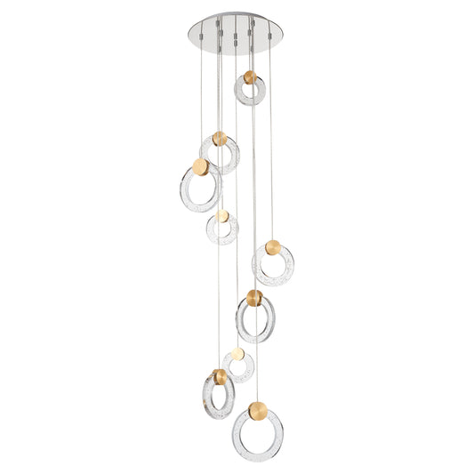 SL041TM Templeton 9 Light Ring Pendant RRP £1099.00