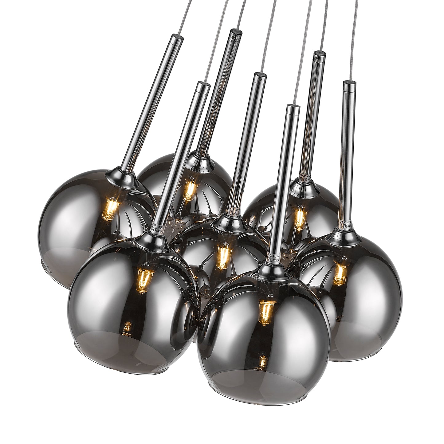 SL0427PL Polthorne 7 Light Pendant