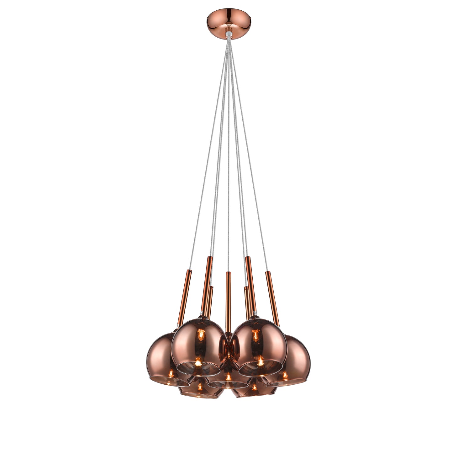 SL0427PL Polthorne 7 Light Pendant