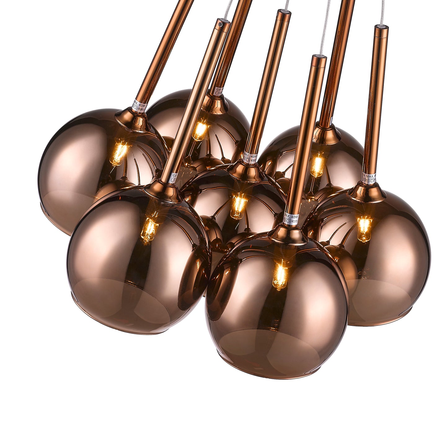 SL0427PL Polthorne 7 Light Pendant