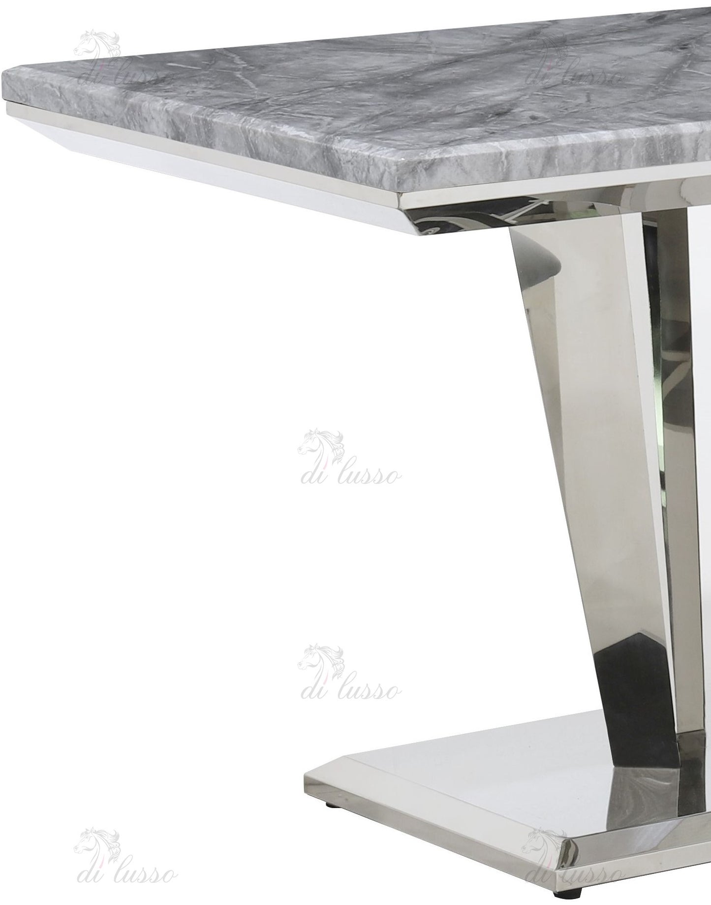 Cairo 120cm Marble Dining Table