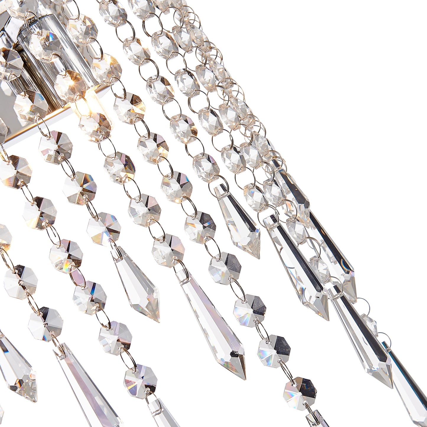 SL025CL Clayton Crystal Wall Light
