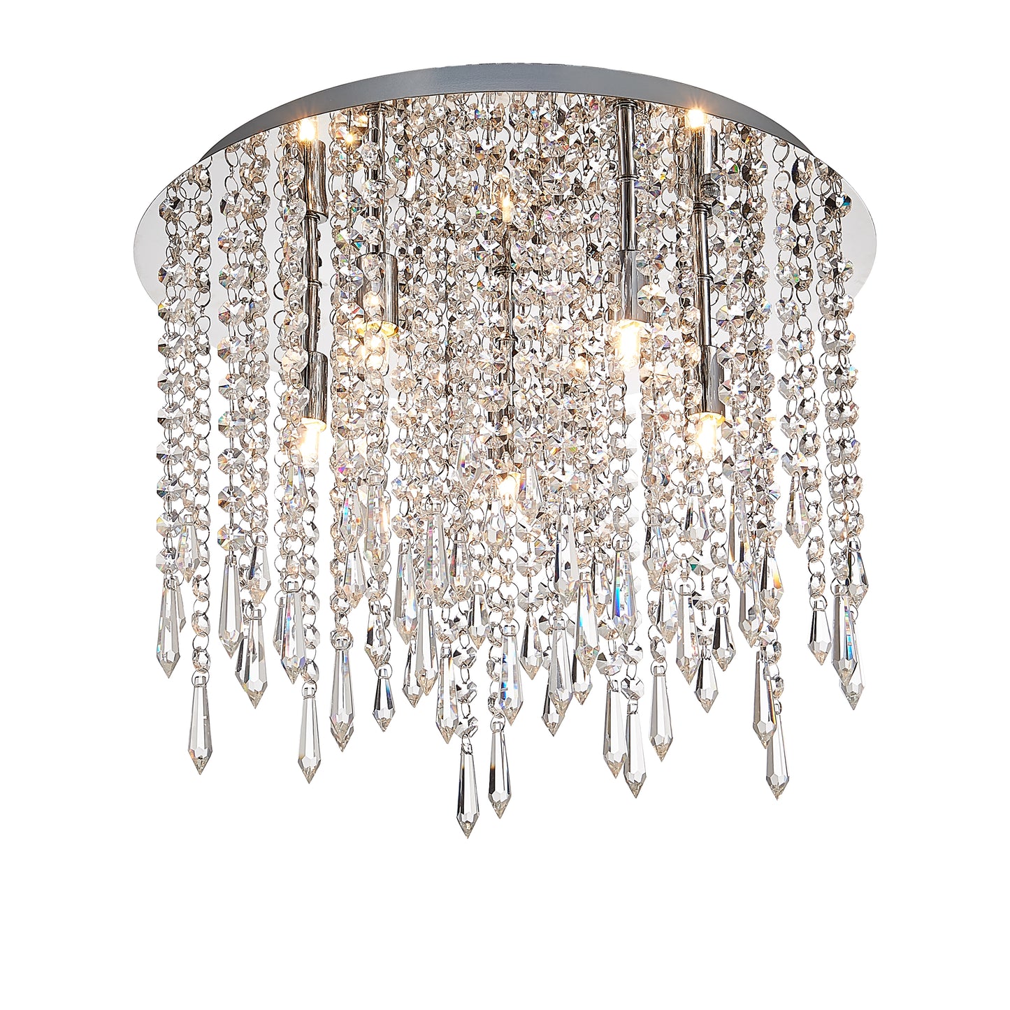 SL040CL Clayton 5 Light Flush Ceiling Light