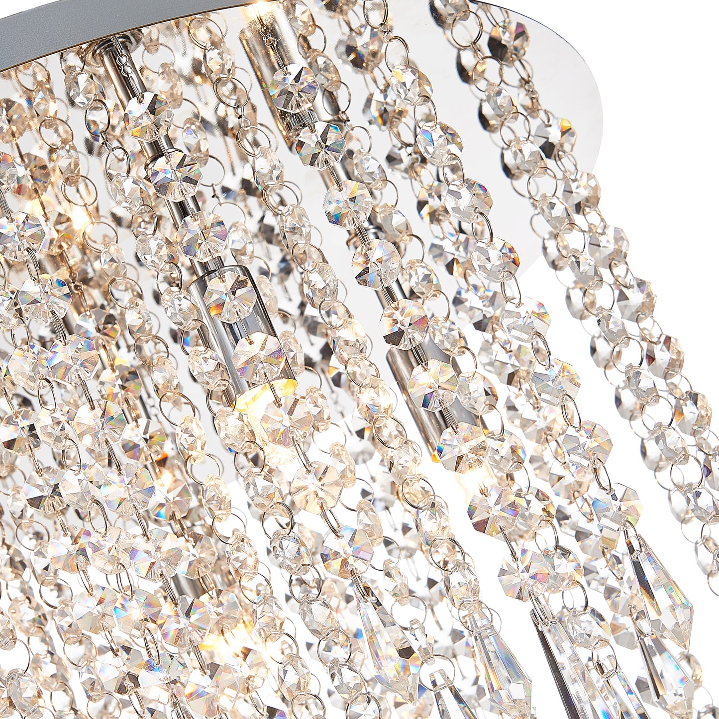 SL040CL Clayton 5 Light Flush Ceiling Light