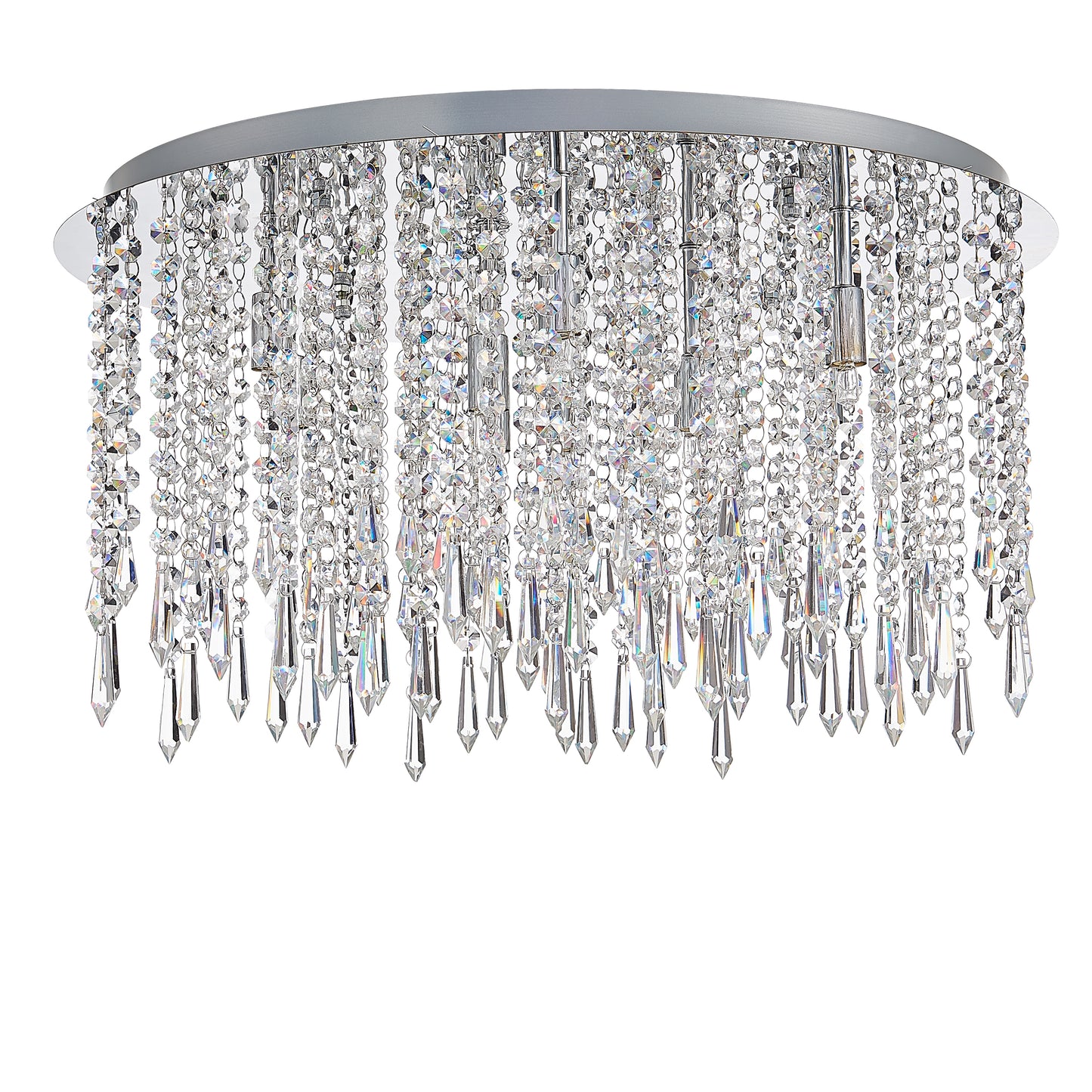 SL060CL Clayton 9 Light Flush Ceiling Light