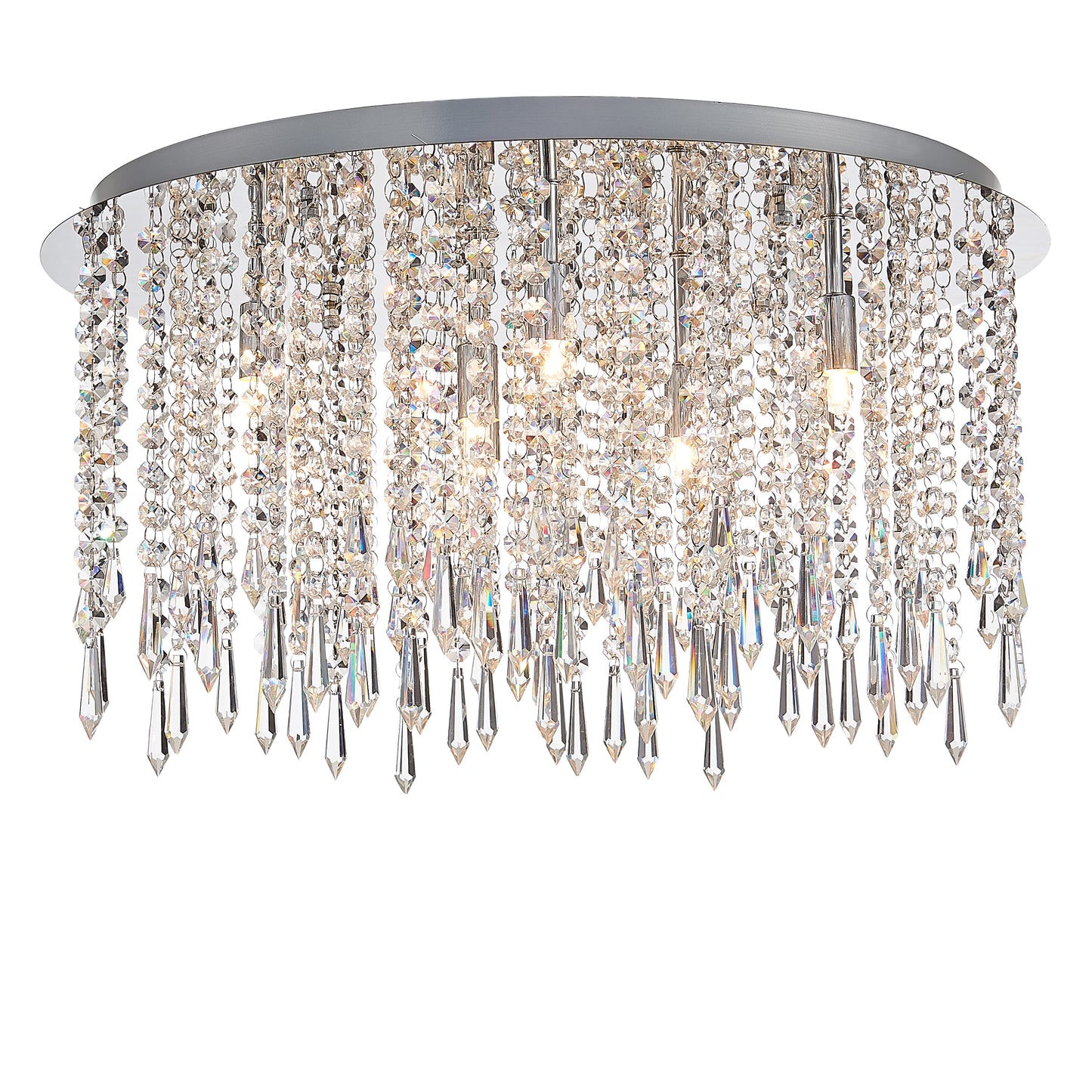 SL060CL Clayton 9 Light Flush Ceiling Light